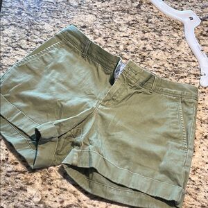 Olive Green Women's Shorts